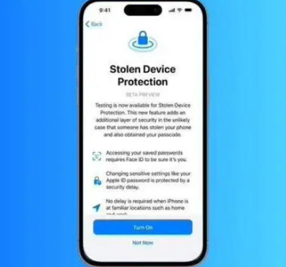 石碣镇苹果授权维修店分享被盗设备保护功能开启方法 