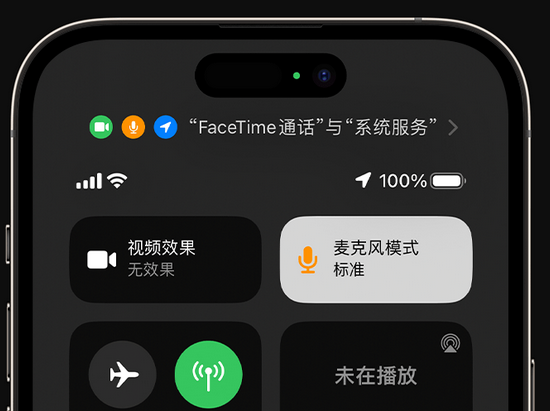 石碣镇苹果授权维修网点分享iPhone在通话时让你的声音更清晰 