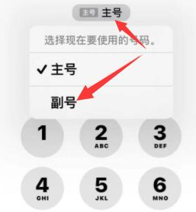 石碣镇苹果14维修店分享iPhone 14 Pro Max使用副卡打电话的方法 