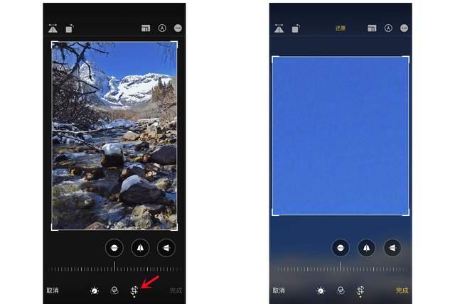 石碣镇苹果手机维修分享iPhone手机如何使用裁剪功能隐藏照片 