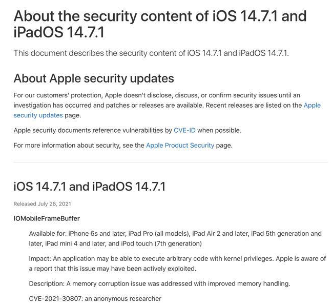 石碣镇苹果手机维修分享iOS 14.7.1 正式版更新内容及升级方法 